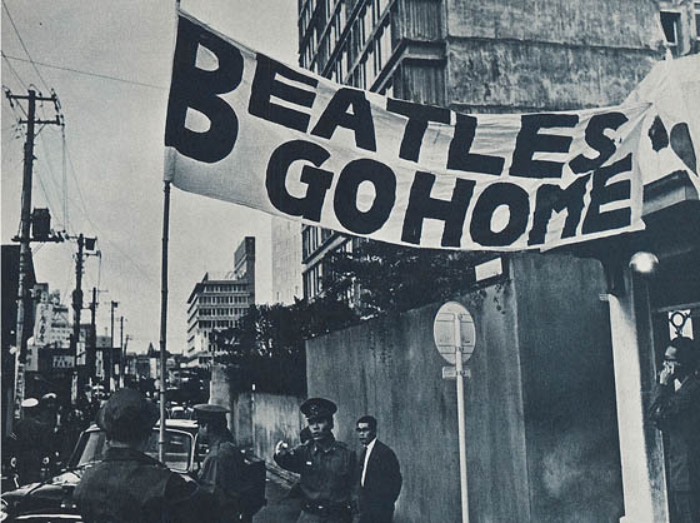 Beatles go home Japan