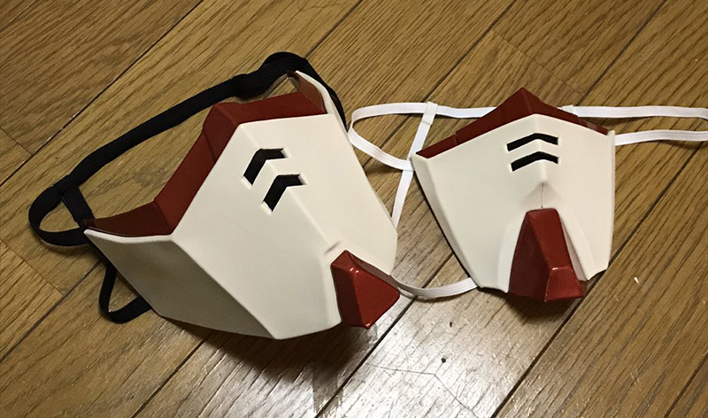 gundam face mask
