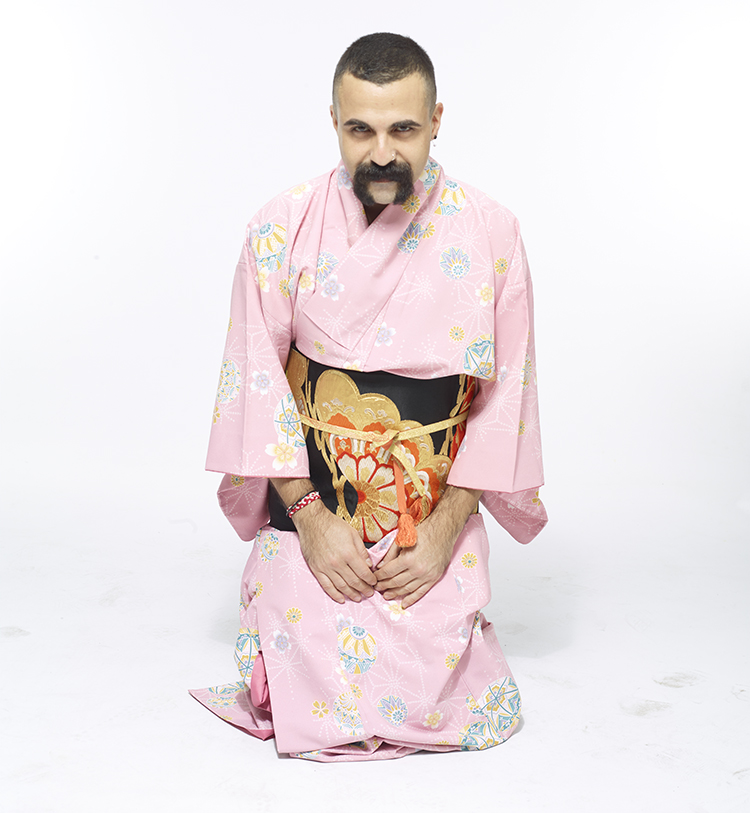 Kimono rosa