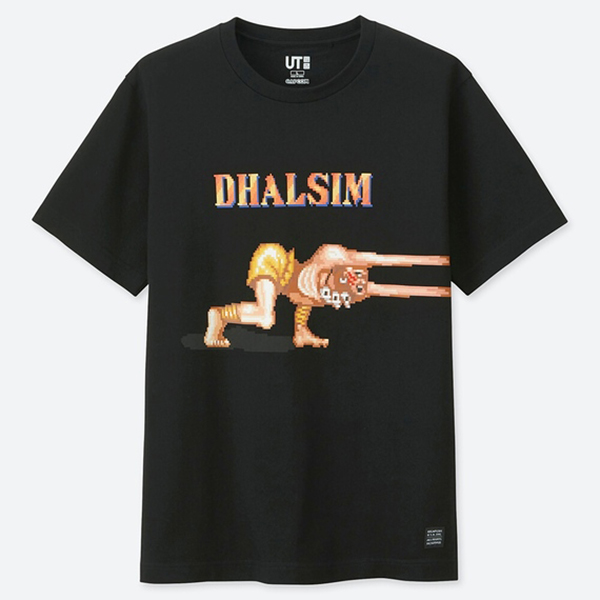 Dhalsim T Shirt Uniqlo Street Fighter