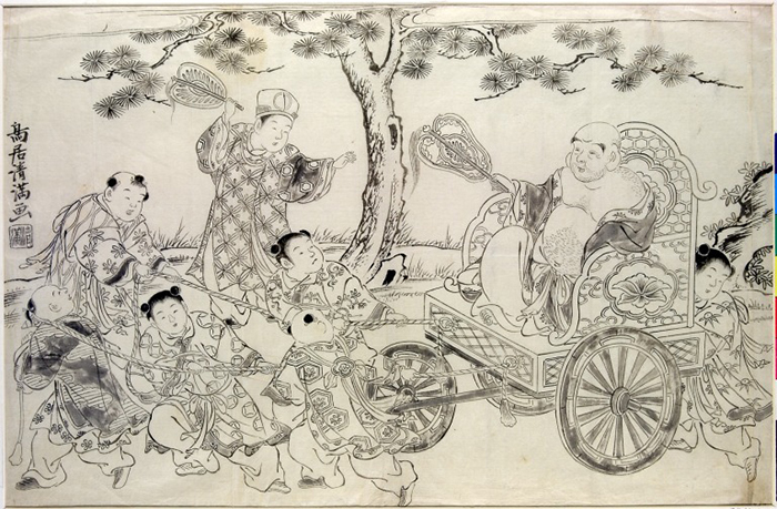 hotei Torii Kiyomitsu